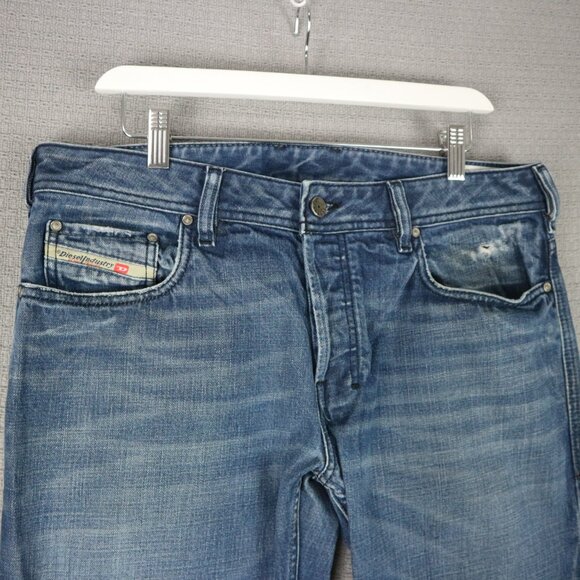 Diesel Zathan Bootcut Denim Faded Made in Italy 34x32 - Picture 3 of 7